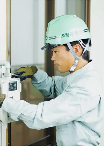 自分の仕事の成果が<br />
この街に残っていく<br />
やりがいがあります。